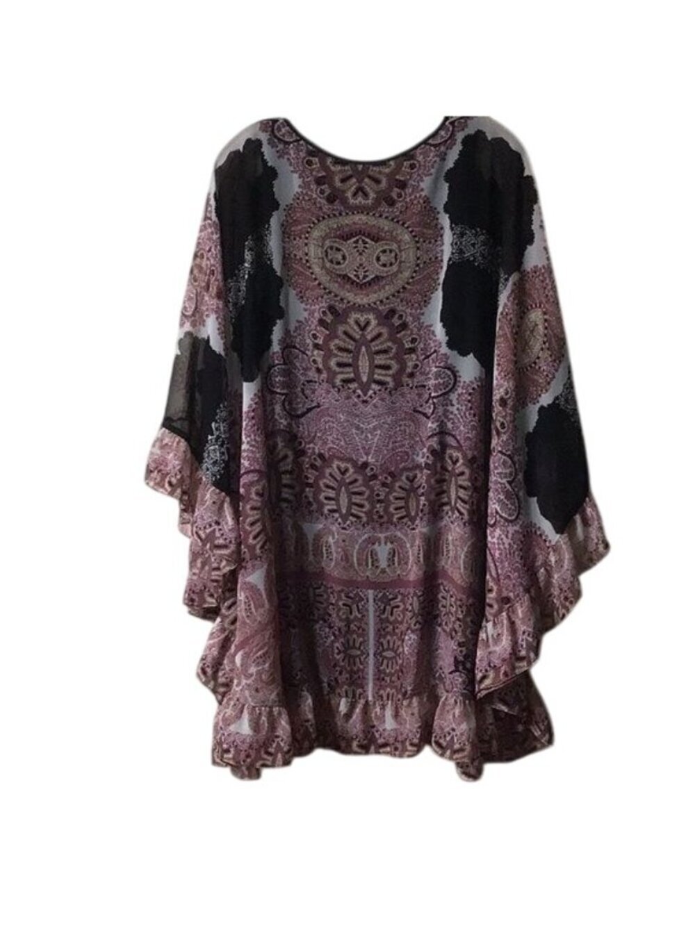 Free People Marla Dreams Black Boho Tunic - Picture 5 of 7